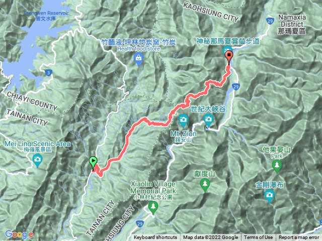 平坑產業道路通那瑪夏