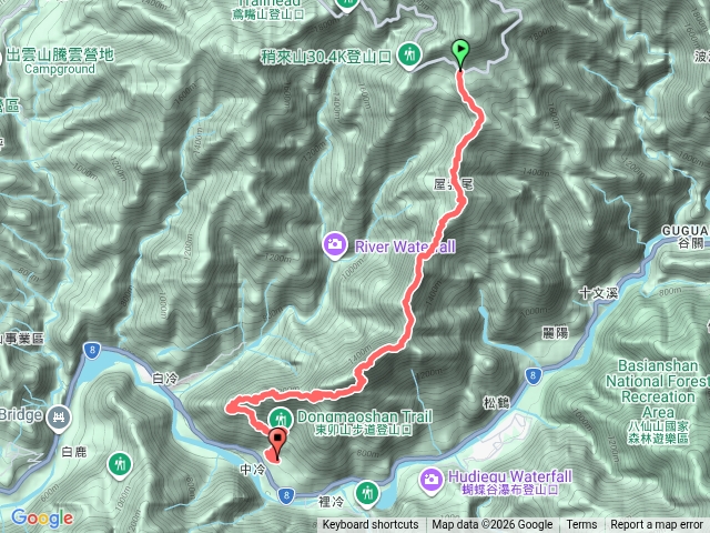 輕鬆版屋東縱走(大雪山入大道院出，公車接駁)預覽圖