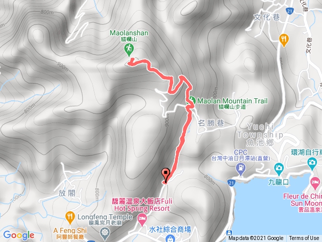 貓囒山健行步道