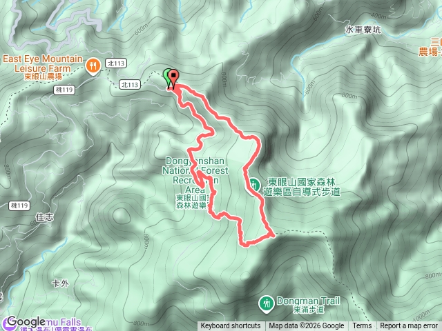 2026-09-20志繼山-東眼山 順時針o型預覽圖