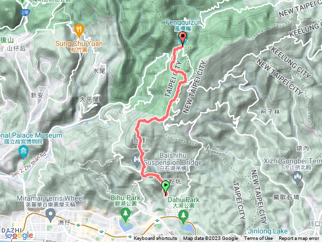 台北大縱走第四段