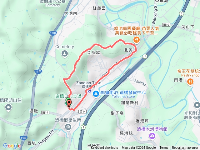 造橋口山古道走走預覽圖