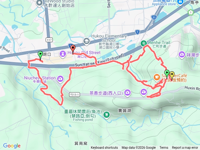 漢卿步道、仁和步道、茶香步道、金獅古道