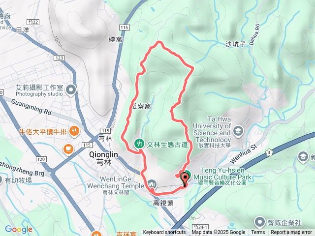 20251223芎林文林古道O走預覽圖