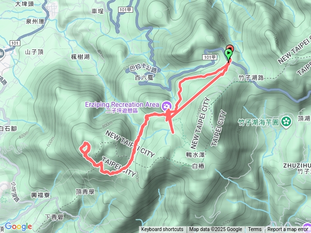 二仔坪、向天池