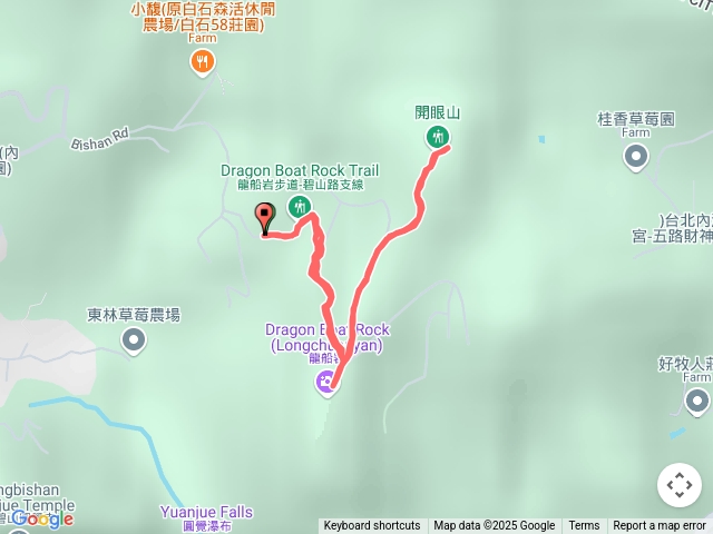 龍船岩，開眼山步道