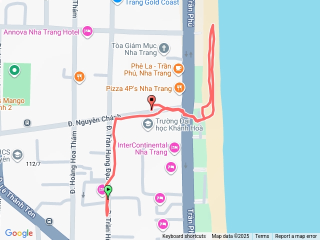 芽莊洲際飯店海灘