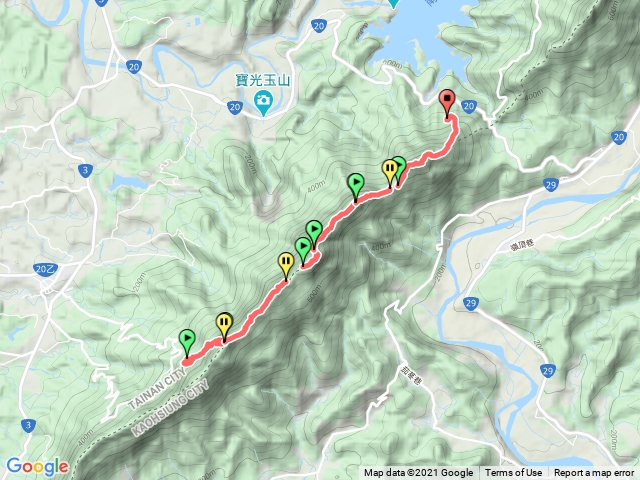 20210307烏山縱走（ 紫竹寺上、雲山寺下）