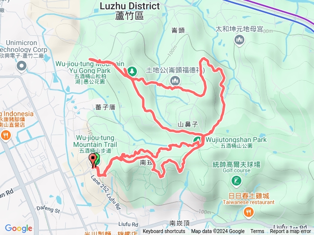 南天宮-南崁山-五酒桶山-山鼻山O型預覽圖