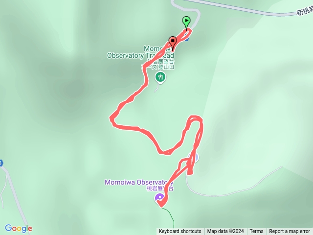 日本桃山瞭望台原路折返預覽圖