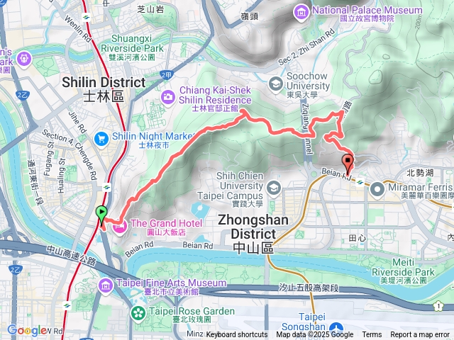 台北大縱走第五段半