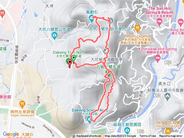 大坑6.10.9-1.7號步道