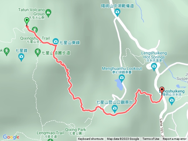 走遍陽明山尋寶任務七星主峰–東峰步道(3登山口)20230812123626