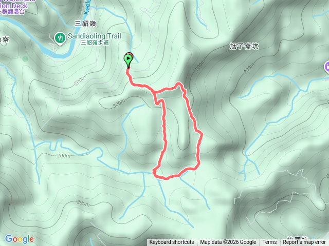 2026-03-19 三貂嶺登山路線與新路尾1