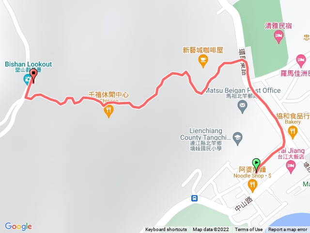 壁山登山步道。