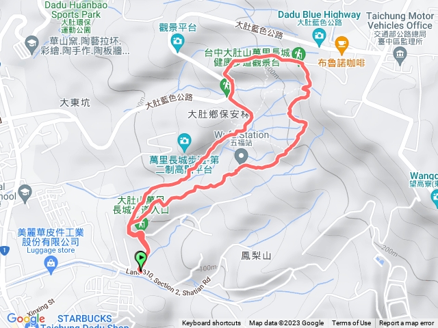 112、09、01大肚萬里長城歩道