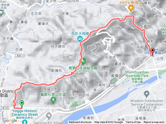 光明山陵線步道