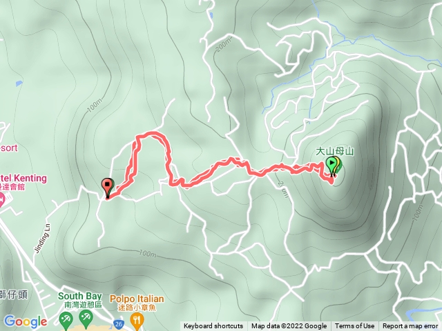 福蓉山海林-大山母山-跟著紅漆走