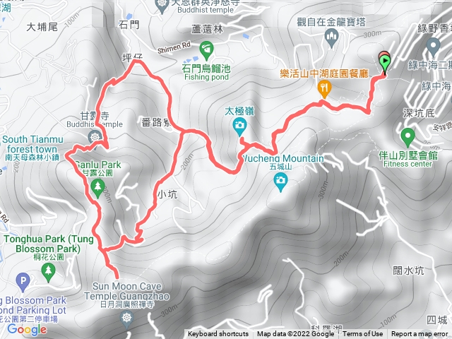 偷懶路線的天上山