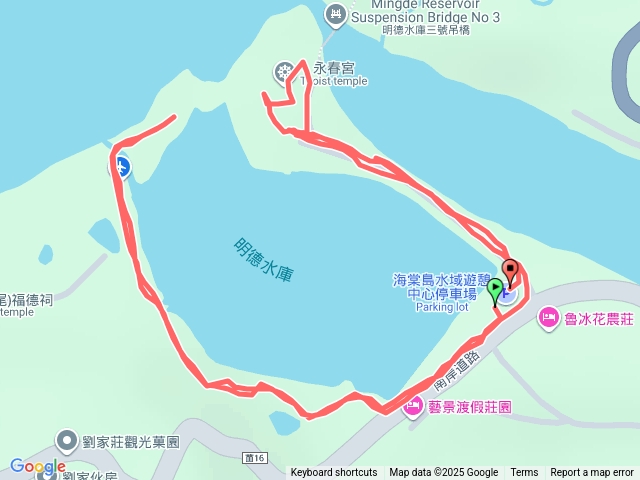 明德水庫湖濱步道-2025/10/24