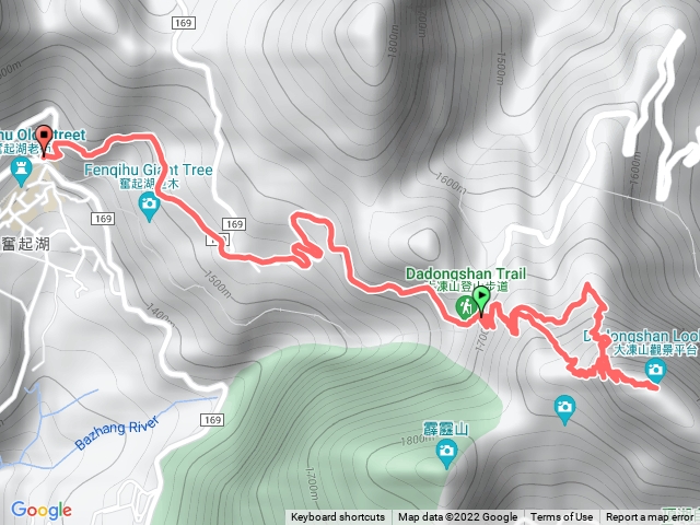奮起湖大凍山/坐公車爬小百岳路線