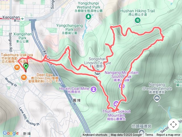 四獸山+九五峰O型縱走