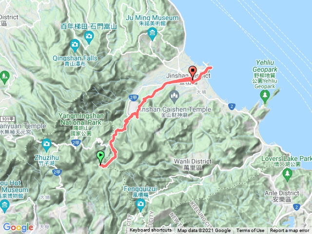 魚路古道北段-獅頭山-金山老街