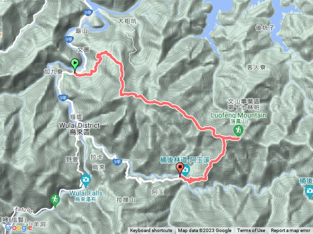 20230416新店/忠治─大桶山登山口─呂奔山(落鳳山)─孝義