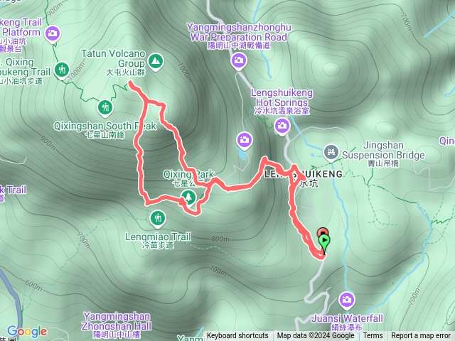 20241231七星山東主峰步道
