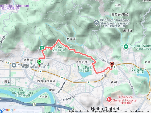 內湖金面山預覽圖