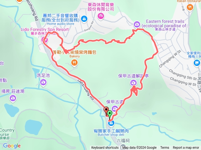 保甲古道東森山林步道