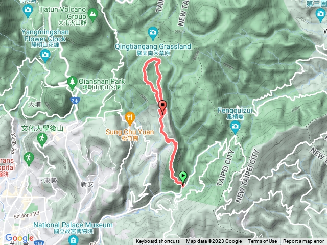 內寮古道竹篙山