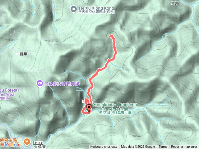 熊空林道、竹坑山