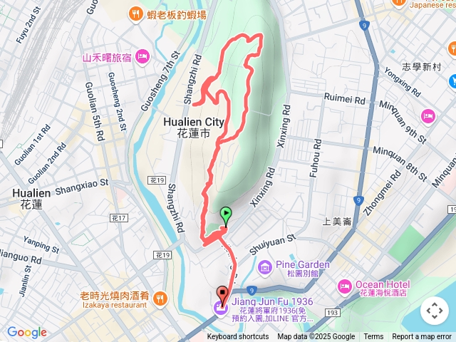 美崙山步道（漫遊縱谷愛在花東）