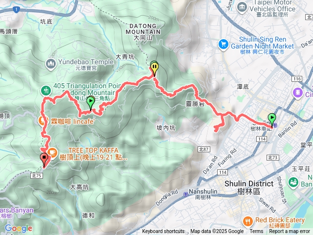 2025微笑山線大縱走尋寶集章任務微笑山線：【大棟山系】405高地段202511161039
