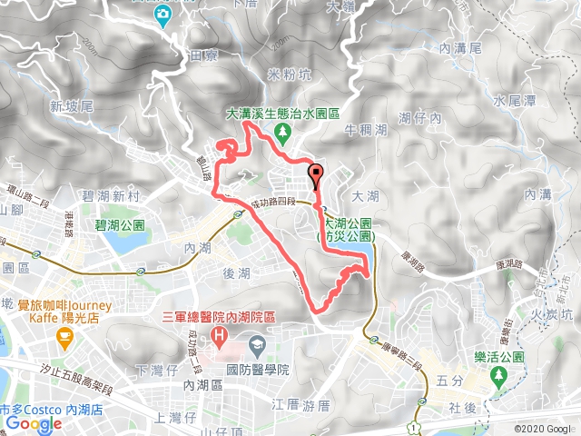 白鷺鷥山碧湖步道連走
