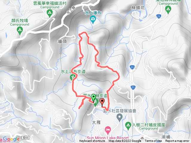 澀水步道之台版侏羅紀森林路線