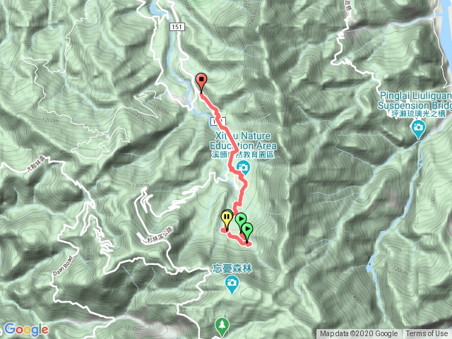 溪頭森林風景區跑起來