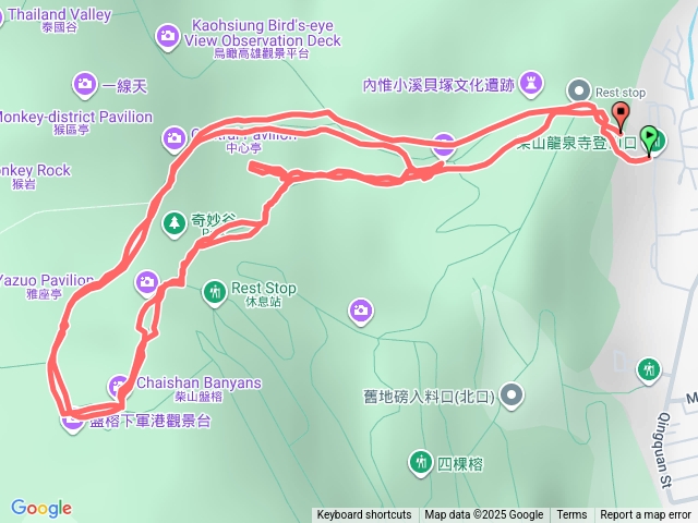 北柴山好漢坡走兩次