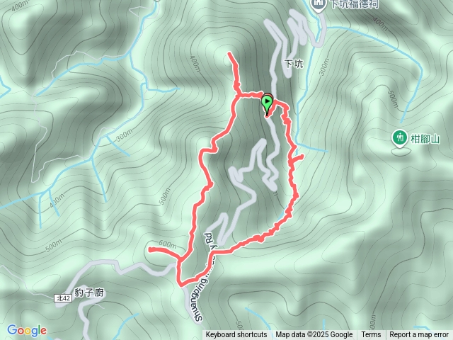 中坑東山、北豹子廚山