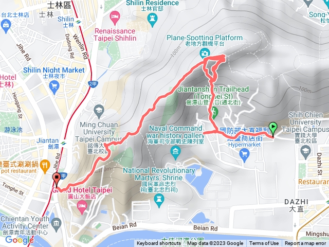 劍潭山圓山風景區