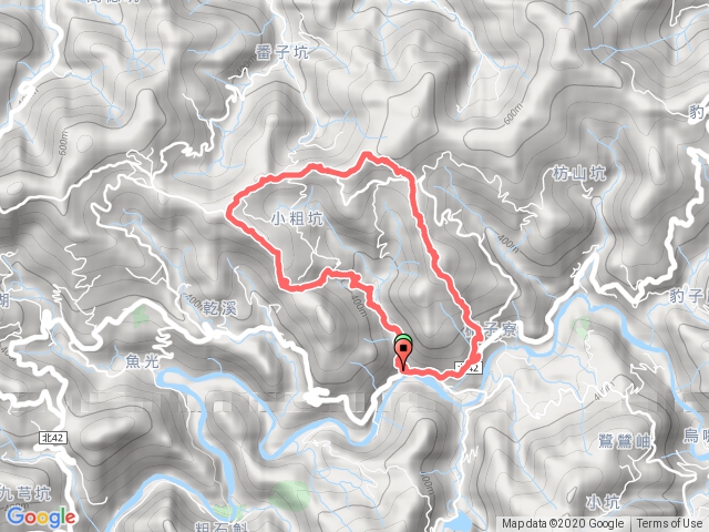 2020-05-01_小粗坑山&楣子寮尖
