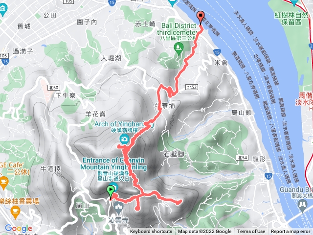 觀音山北橫古道