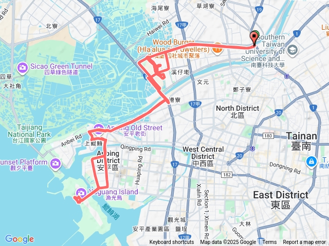 漁光島（騎車踏浪