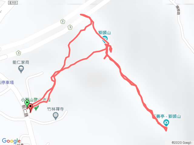 獅頭山登山步道