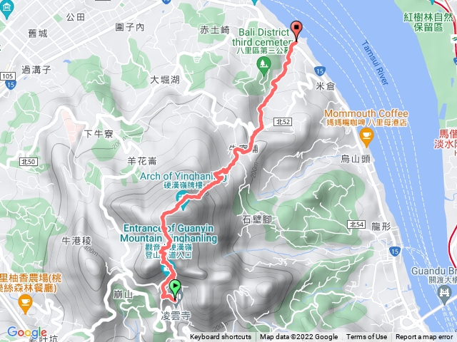 觀音山下八里