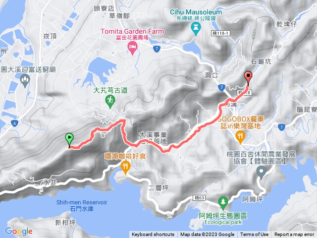 溪洲山、大艽芎古道