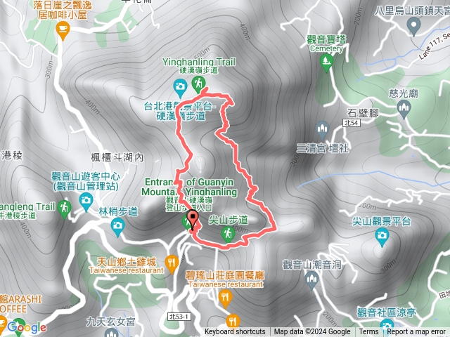 小百岳集起來硬漢嶺步道(觀音山)20240114165004