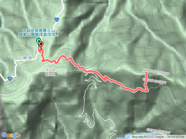 上東埔停車場-玉山前峰