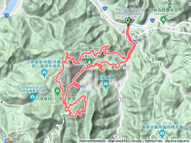 20220312南投國姓十二份山、長石巷山、九份二山、崁斗山、鹿角山